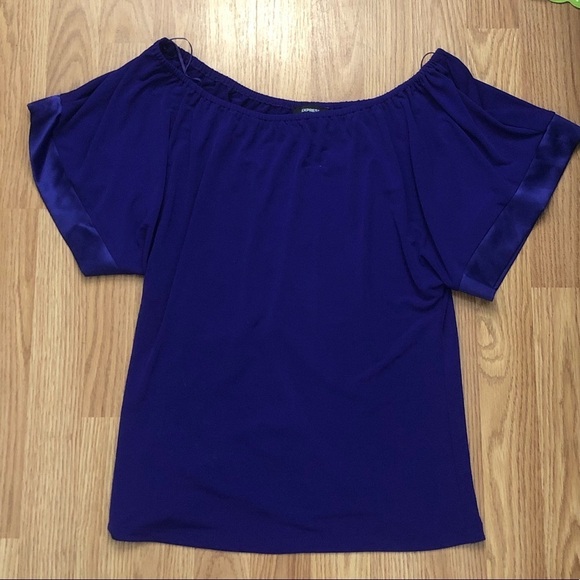 Express Violet Purple Blouse - Picture 1 of 4